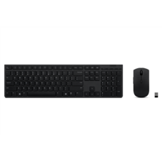 Lenovo , Professional Wireless Rechargeable Combo Keyboard and Mouse , Keyboard and Mouse Set , Wireless , Mouse included , Lithuanian , Bluetooth , Grey