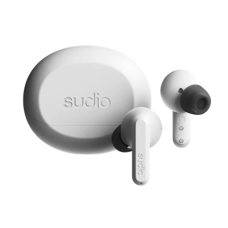 Sudio Earbuds , A3 Pro , Bluetooth , In-ear , Microphone , Fog White , Noise canceling , Wireless
