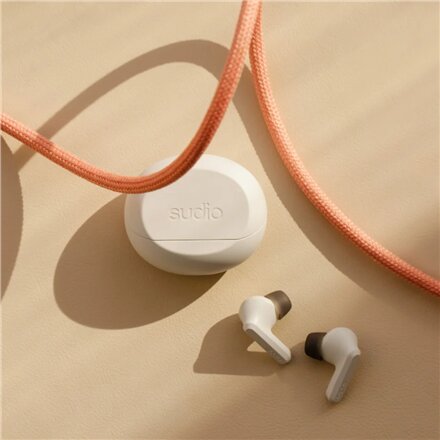 Sudio Earbuds , A3 Pro , Bluetooth , In-ear , Microphone , Fog White , Noise canceling