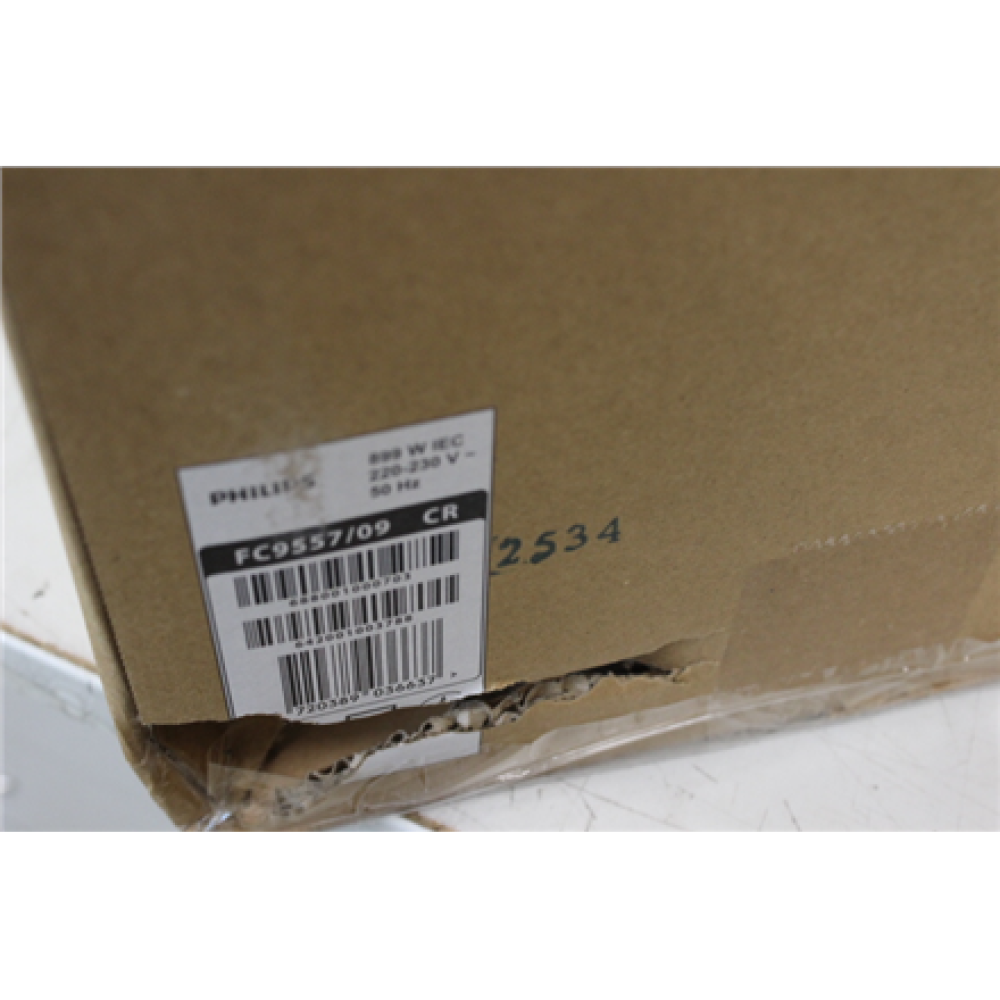 SALE OUT. Philips FC9557/09 Bagless vacuum cleaner, Black DAMAGED PACKAGING , Philips Vacuum cleaner , FC9557/09 , Bagless , Power 900 W , Dust capacity 1.5 L , Black