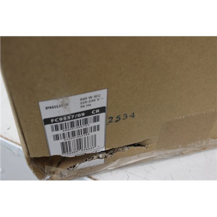 SALE OUT. Philips FC9557/09 Bagless vacuum cleaner, Black DAMAGED PACKAGING , Philips Vacuum cleaner , FC9557/09 , Bagless , Power 900 W , Dust capacity 1.5 L , Black