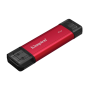 Kingston Dual Portable Solid-State Drive, USB Type-A and Type-C , 1000 GB , Solid-state drive interface USB 3.2 Gen 2 , Read speed 1050 MB/s , Write speed 950 MB/s