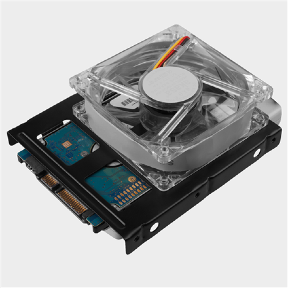 AXAGON Metal frame for mounting two 2.5 disks in a 3.5 position , RHD-225