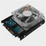 AXAGON Metal frame for mounting two 2.5 disks in a 3.5 position , RHD-225