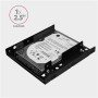 AXAGON Metal frame for mounting two 2.5 disks in a 3.5 position , RHD-225