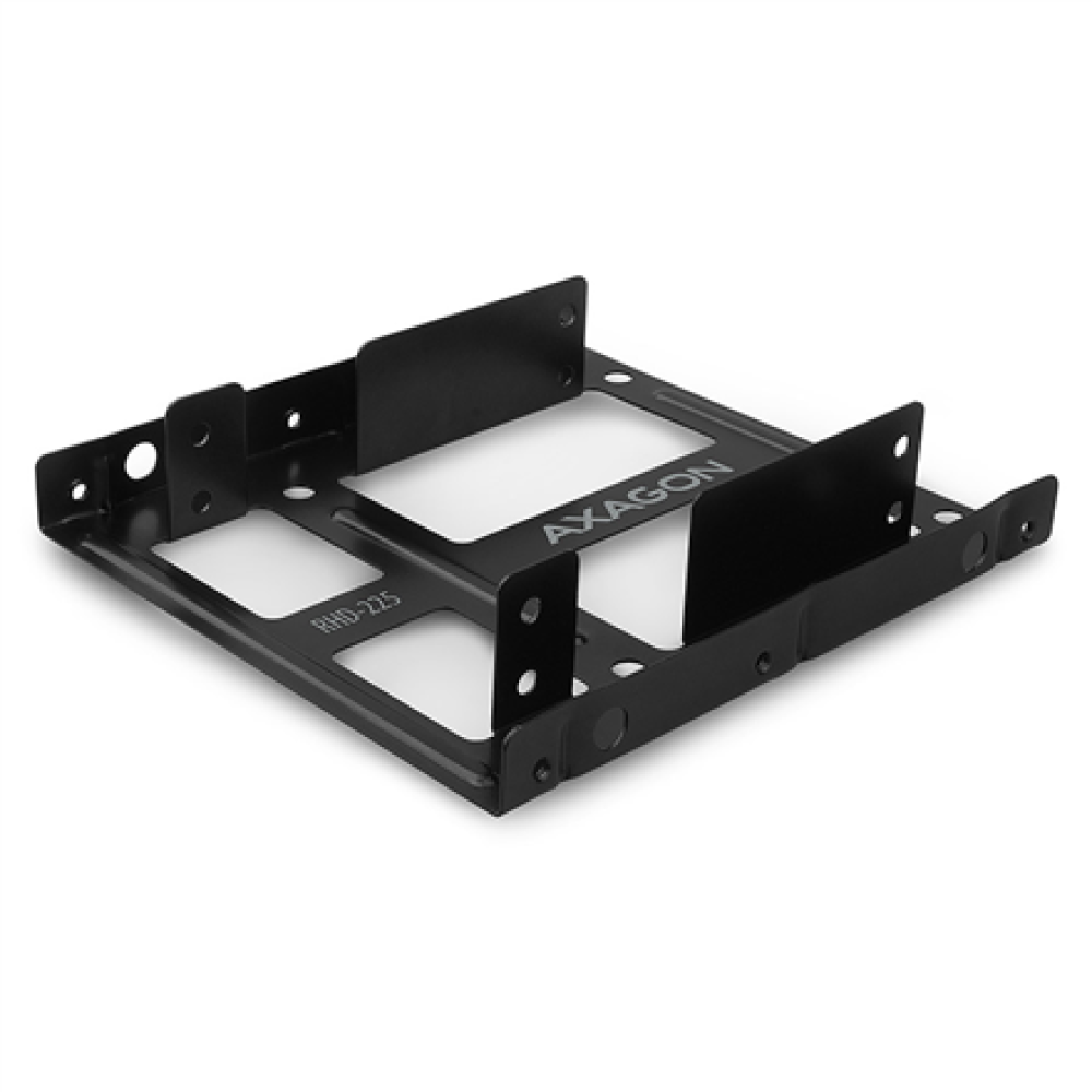 AXAGON Metal frame for mounting two 2.5 disks in a 3.5 position , RHD-225