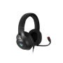 Genesis Gaming Headset , Neon 213 RGB , Wired , Over-Ear , Microphone , Black