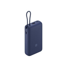 Xiaomi 33W Power Bank (Integrated Cable) , 20000 mAh , USB-C/USB-C cable/USB-A , Blue
