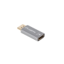 Lanberg Displayport (M) to HDMI (F) Adapter 8K, Silver , AD-DP-HD-03