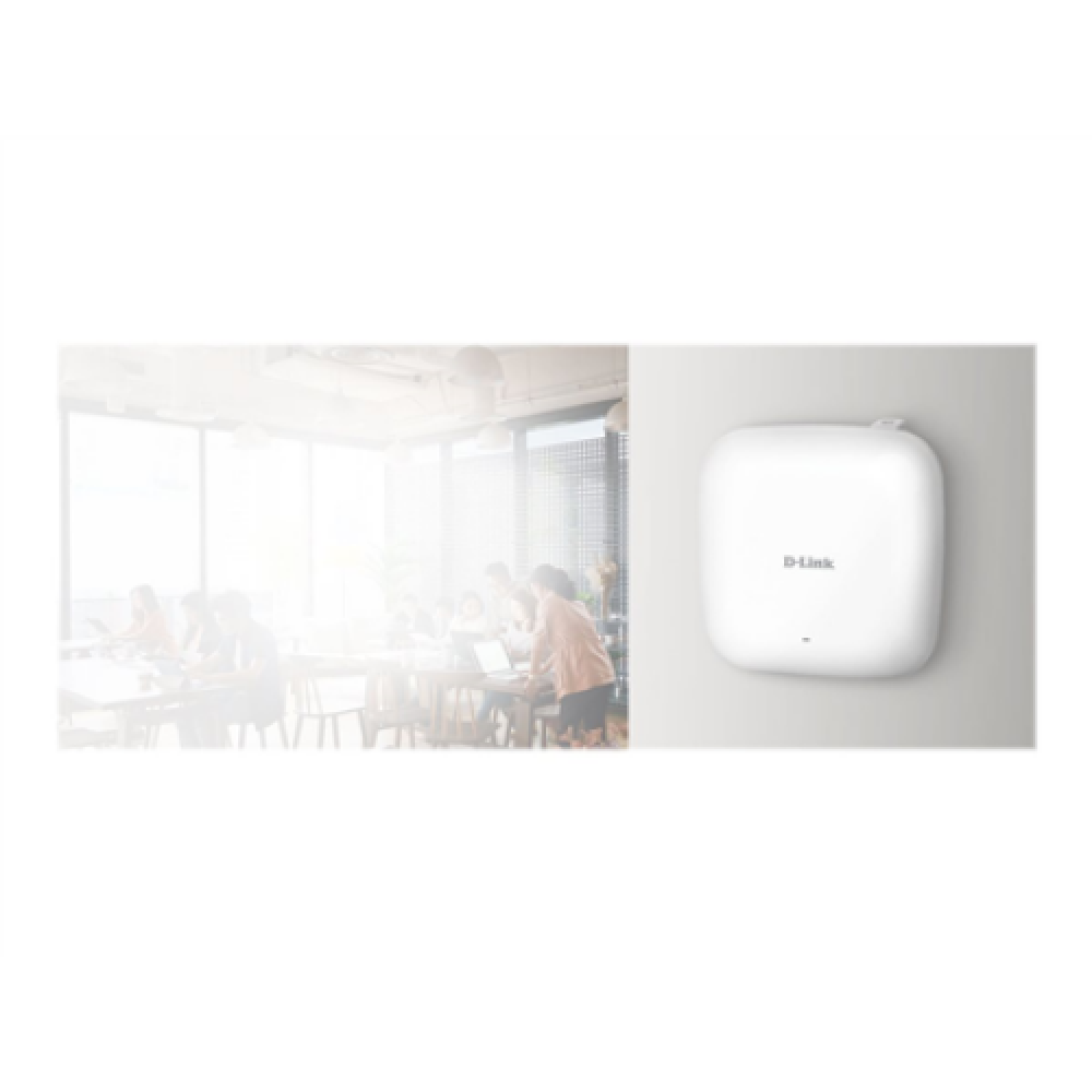 D-Link , Nuclias Connect AX1800 Wi-Fi 6 Access Point , DAP-X2810 , 802.11ac , Mesh Support No , 1200+574 Mbit/s , 10/100/1000 Mbit/s , Ethernet LAN (RJ-45) ports 1 , No mobile broadband , MU-MiMO Yes , PoE in , Antenna type 2xInternal