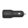 Belkin , BOOST CHARGE 42w-30w USB-C PD PPS + 12w USB-A Car Charger, , CCB005btBK