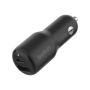 Belkin , BOOST CHARGE 42w-30w USB-C PD PPS + 12w USB-A Car Charger, , CCB005btBK