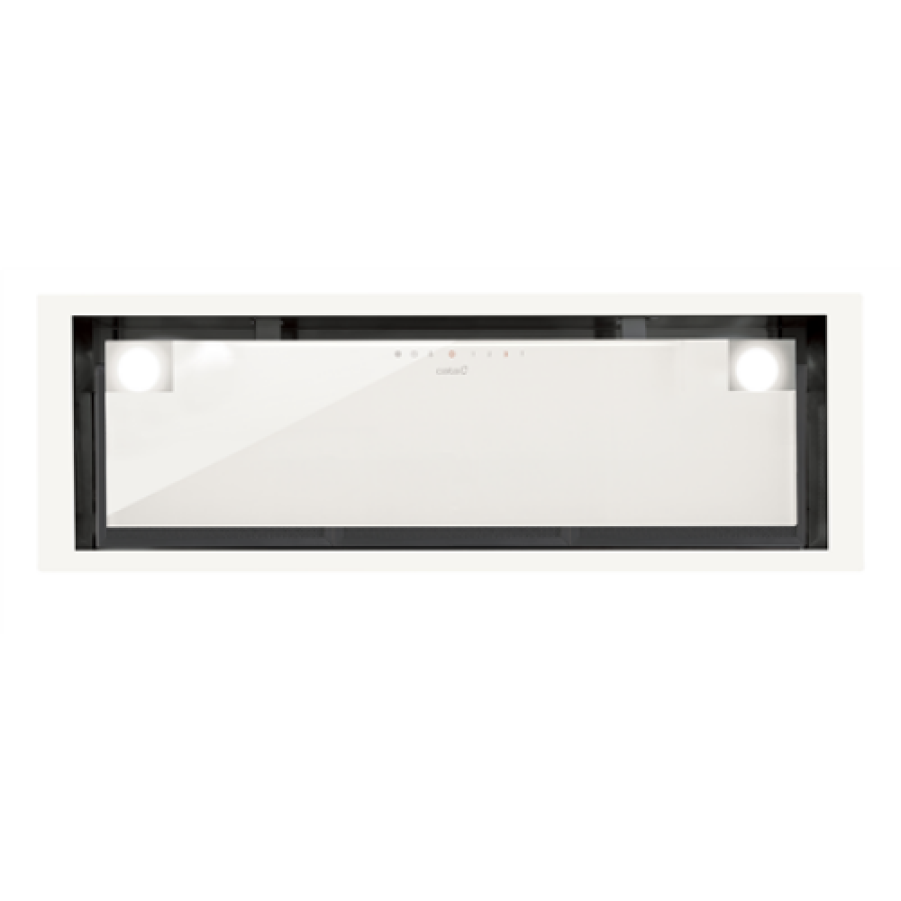 CATA , Hood , GC DUAL A 75 XGWH , Canopy , Energy efficiency class A , Width 79.2 cm , 820 m³/h , Touch control , LED , White glass