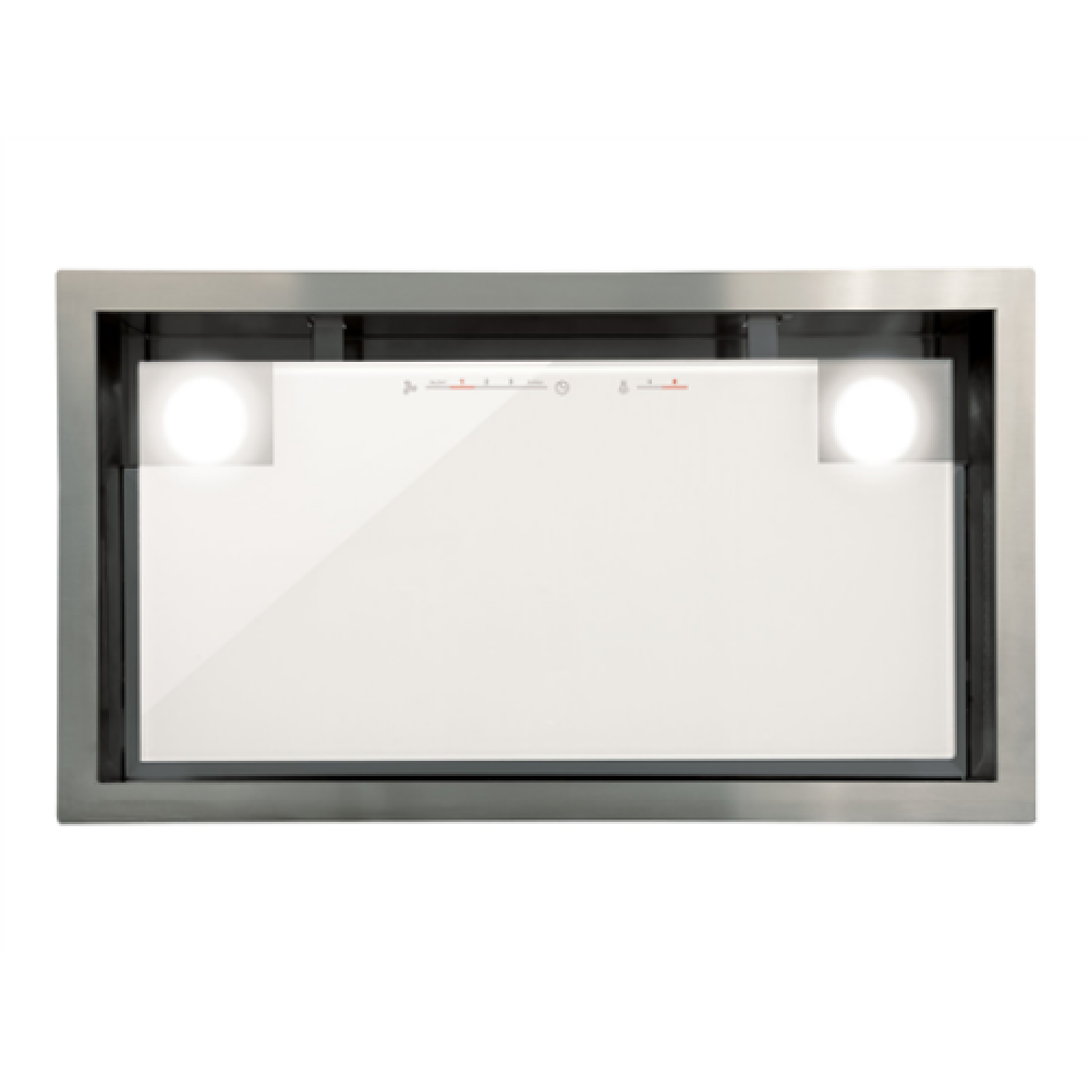 CATA , Hood , GC DUAL A 75 XGWH , Canopy , Energy efficiency class A , Width 79.2 cm , 820 m³/h , Touch control , LED , White glass