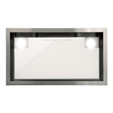 CATA , Hood , GC DUAL A 75 XGWH , Energy efficiency class A , Canopy , Width 79.2 cm , 820 m³/h , Touch control , White glass , LED