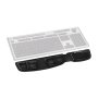 Fellowes Health-V Fabrik Keyboard Palm Support , Keyboard Palm , Black