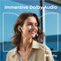Anker Soundcore Earbuds with Dolby Audio , Liberty 5 , Bluetooth , In-Ear , Microphone , Navy blue , Noise canceling , Wireless