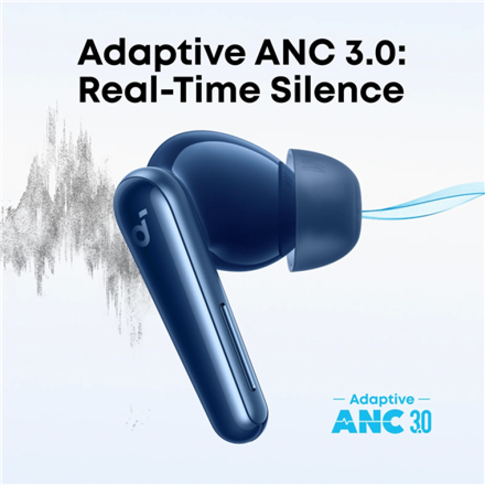 Anker Soundcore Earbuds with Dolby Audio , Liberty 5 , Bluetooth , In-Ear , Microphone , Navy blue , Noise canceling , Wireless