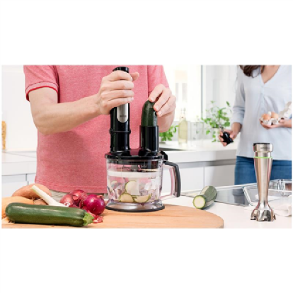 Braun , Hand Blender , MQ7075 , Hand Blender , 1000 W , Number of speeds 1 , Turbo mode , Chopper , Black