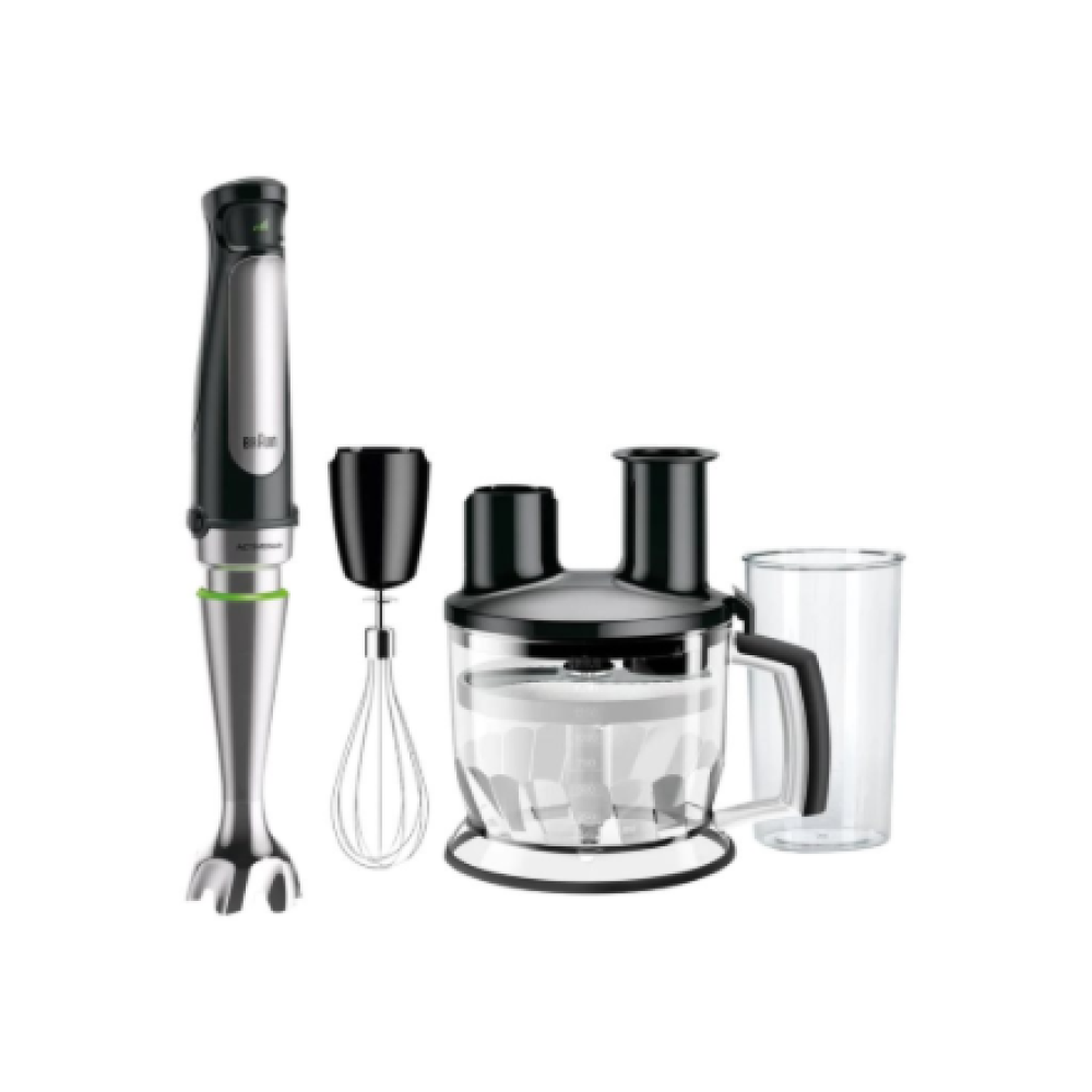 Braun , Hand Blender , MQ7075 , Hand Blender , 1000 W , Number of speeds 1 , Turbo mode , Chopper , Black