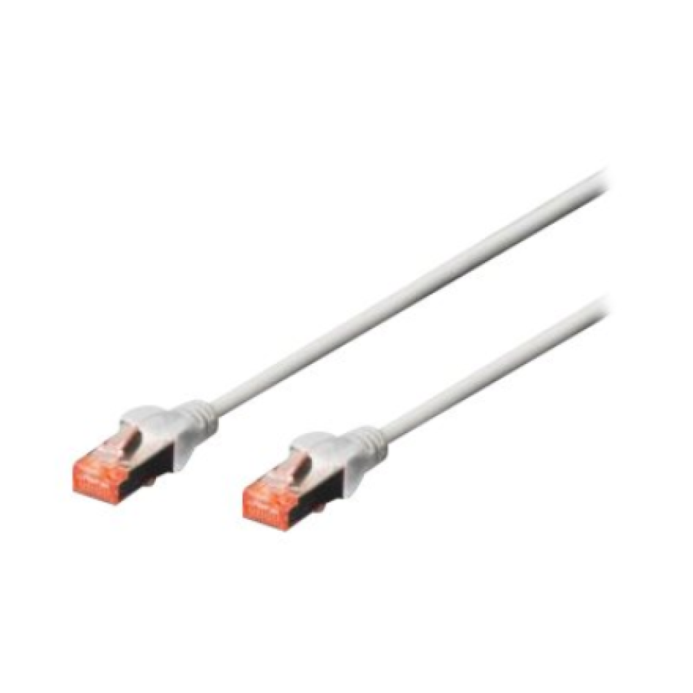 Digitus CAT 6 S/FTP , Patch cord , Length 3 m , Grey