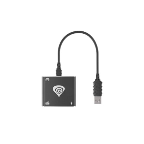 GENESIS TIN 200 Mouse/Keyboard Adapter For XONE/PS4/PS3/Switch Console, Black , Genesis