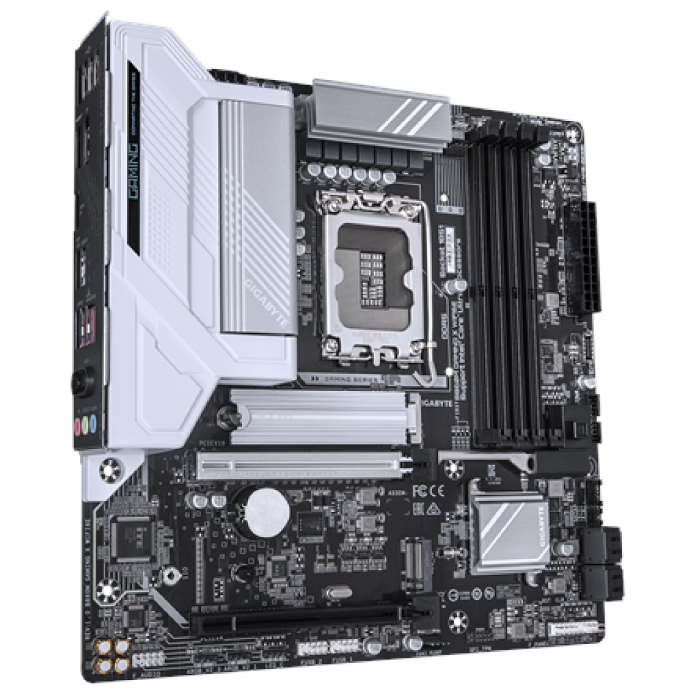 Gigabyte B860M GAMING X WIFI6E , Processor family Intel , Processor socket LGA1851 , DDR5 , Supported hard disk drive interfaces M.2, SATA , Number of SATA connectors 4