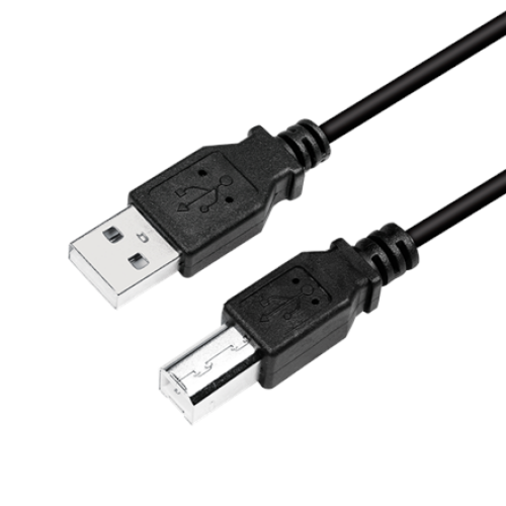Logilink , USB cable USB 2.0 A to B 2x male , CU0009B , USB-A to USB-A USB-B male , USB-A male