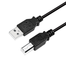 Logilink , USB cable USB 2.0 A to B 2x male , CU0009B , USB-A to USB-A USB-B male , USB-A male