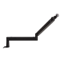 Elgato , Wave Mic Arm , 10AAN9901 , Upper Arm Desk Clearance (160 mm); Lower Arm Desk Clearance (70 mm); Horizontal Reach (740 mm); Vertical Rotation (90 ° up / 60 ° down (elbow); Desk Clamp expandable up to 60 mm , Low Profile
