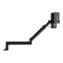 Elgato , Wave Mic Arm , 10AAN9901 , Upper Arm Desk Clearance (160 mm); Lower Arm Desk Clearance (70 mm); Horizontal Reach (740 mm); Vertical Rotation (90 ° up / 60 ° down (elbow); Desk Clamp expandable up to 60 mm , Low Profile