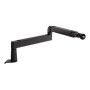 Elgato , Wave Mic Arm , 10AAN9901 , Upper Arm Desk Clearance (160 mm); Lower Arm Desk Clearance (70 mm); Horizontal Reach (740 mm); Vertical Rotation (90 ° up / 60 ° down (elbow); Desk Clamp expandable up to 60 mm , Low Profile