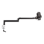 Elgato , Wave Mic Arm , 10AAN9901 , Upper Arm Desk Clearance (160 mm); Lower Arm Desk Clearance (70 mm); Horizontal Reach (740 mm); Vertical Rotation (90 ° up / 60 ° down (elbow); Desk Clamp expandable up to 60 mm , Low Profile
