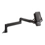 Elgato , Wave Mic Arm , 10AAN9901 , Upper Arm Desk Clearance (160 mm); Lower Arm Desk Clearance (70 mm); Horizontal Reach (740 mm); Vertical Rotation (90 ° up / 60 ° down (elbow); Desk Clamp expandable up to 60 mm , Low Profile