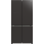 Hitachi Refrigerator with Vacuum compartment R-WB640VRU0-1 (GMG) Energy efficiency class E, Free standing, Side by side, Height 184 cm, No Frost system, Fridge net capacity 372 L, Freezer net capacity 197 L, Display, 41 dB, Glass Mauve Gray