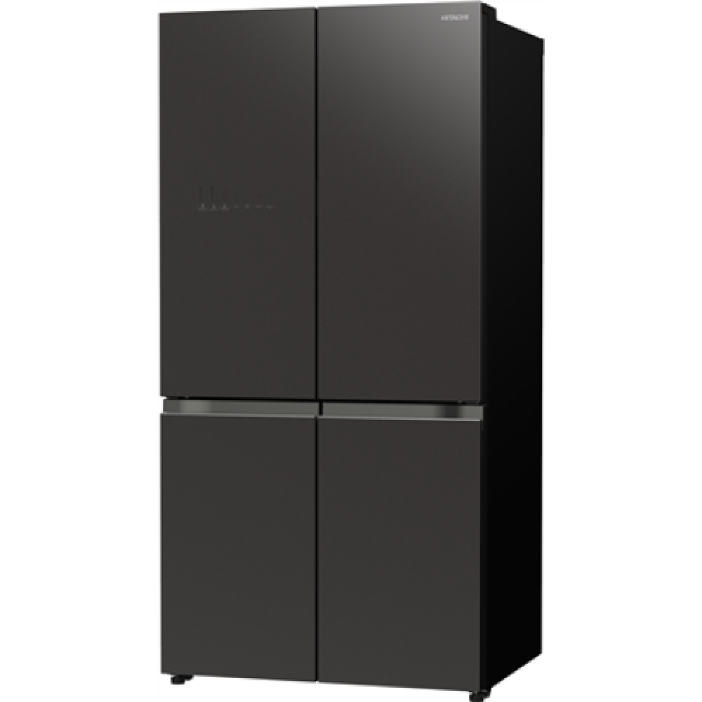 Hitachi Refrigerator with Vacuum compartment R-WB640VRU0-1 (GMG) Energy efficiency class E, Free standing, Side by side, Height 184 cm, No Frost system, Fridge net capacity 372 L, Freezer net capacity 197 L, Display, 41 dB, Glass Mauve Gray