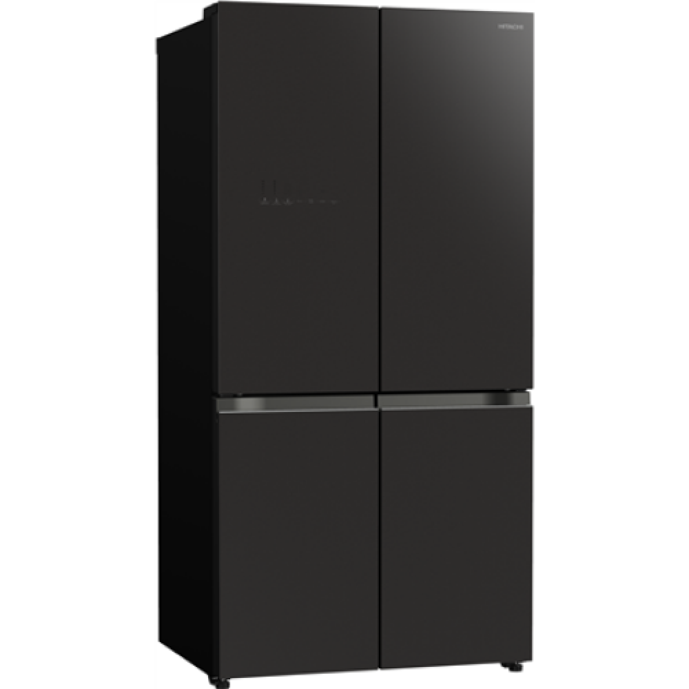 Hitachi Refrigerator with Vacuum compartment R-WB640VRU0-1 (GMG) Energy efficiency class E, Free standing, Side by side, Height 184 cm, No Frost system, Fridge net capacity 372 L, Freezer net capacity 197 L, Display, 41 dB, Glass Mauve Gray