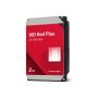 Western Digital , Red Plus NAS Hard Drive , WD20EFPX , 5400 RPM , 2000 GB , 64 MB