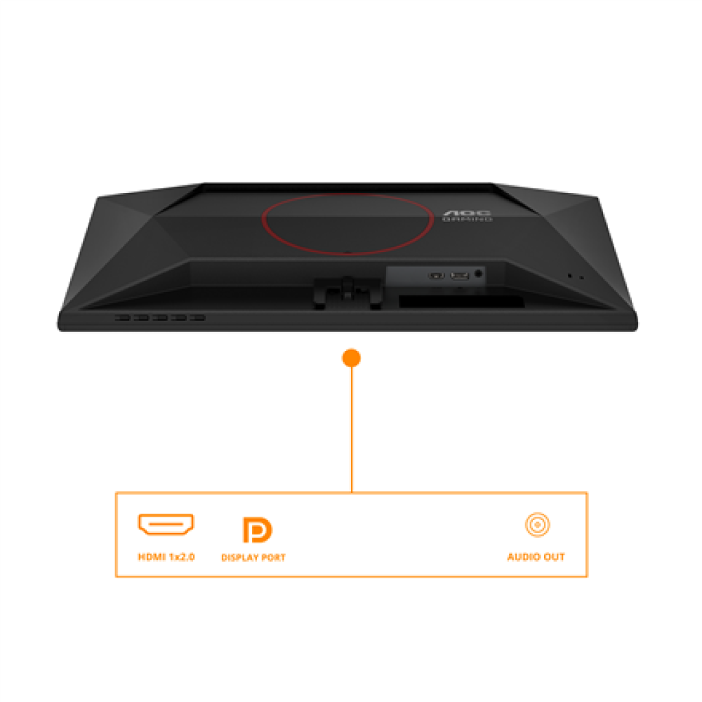 AOC 25G42E , 25 , IPS , FHD , 16:9 , 180 Hz , 1 ms , 1920 x 1080 pixels , 300 cd/m² , HDMI ports quantity 1 , Black