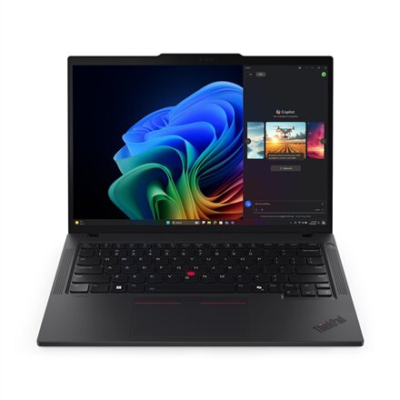 Lenovo ThinkPad T14 G6 Intel , Black , 14 , IPS , WUXGA , 1920 x 1200 pixels , Anti-glare , Intel Core Ultra 7 , 258V , 32 GB , Soldered LPDDR5x , Solid-state drive capacity 1000 GB , Intel Arc Graphics 140V , Windows 11 Pro , 802.11be , Bluetooth version