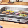 Gastroback Design Table Grill Advanced Pro BBQ 42523 Table 2300 W Black/Stainless steel