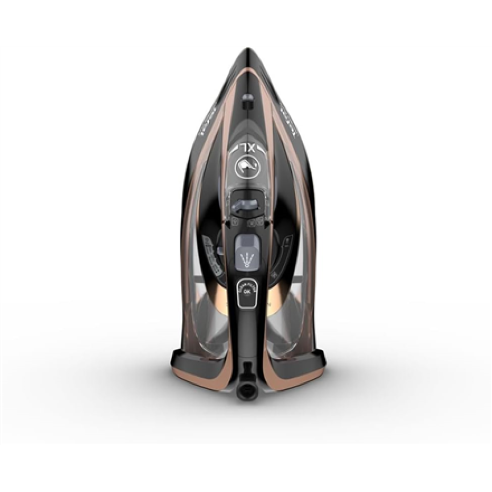TEFAL , Steam Iron , FV9845 , Steam Iron , 3200 W , Water tank capacity 350 ml , Continuous steam 60 g/min , Black/Rose Gold