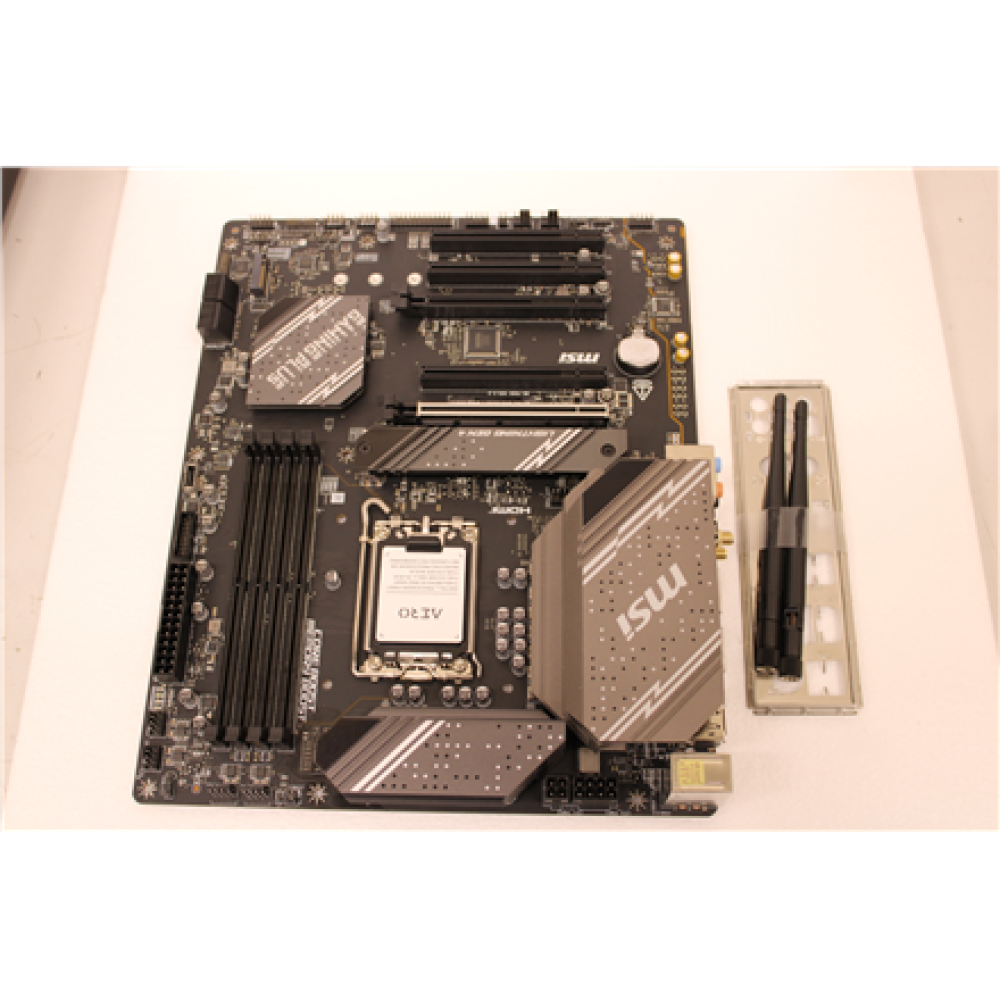 SALE OUT. MSI B760 GAMING PLUS WIFI , MSI REFURBISHED, WITHOUT ORIGINAL PACKAGING AND MANUAL