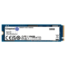 Kingston , SSD , NV2 , 500 GB , SSD form factor M.2 2280 , SSD interface PCIe 4.0 x4 NVMe , Read speed 3500 MB/s , Write speed 2100 MB/s