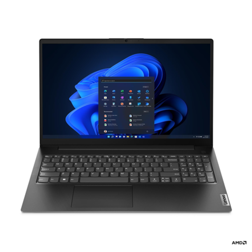Lenovo Essential V15 G4 AMN , Business Black , 15.6 , TN , FHD , 1920 x 1080 pixels , Anti-glare , AMD Ryzen 5 , 7520U , 16 GB , Soldered LPDDR5 , 512 GB , AMD Radeon 610M Graphics , Windows 11 Pro , 802.11ax , 5.3 , English , Warranty 24 month(s) , Batte