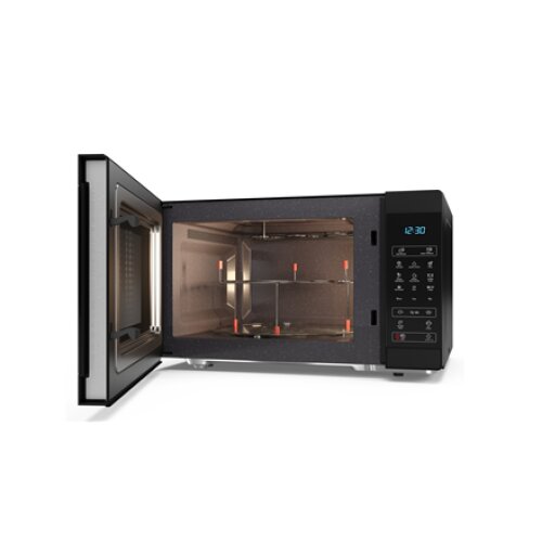 Sharp , Microwave Oven with Grill , YC-MG81E-B , Free standing , 28 L , 900 W , Grill , Black
