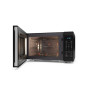 Sharp , Microwave Oven with Grill , YC-MG81E-B , Free standing , 28 L , 900 W , Grill , Black