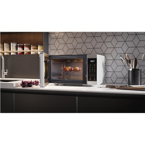 Sharp , Microwave Oven with Grill , YC-MG81E-B , Free standing , 28 L , 900 W , Grill , Black