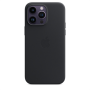 Apple 14 Pro Max Leather Case with MagSafe Midnight