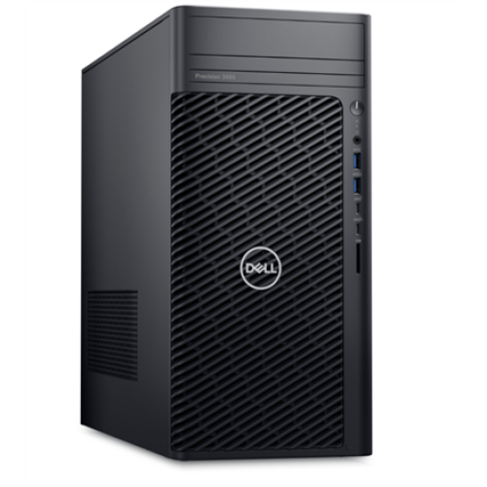 Dell Precision , 3680 , Desktop , Tower , Intel Core i7 , i7-14700 , Internal memory 32 GB , DDR5 , Solid-state drive capacity 1000 GB , NVIDIA GeForce RTX 4080 Super , No Optical Drive , Keyboard language No keyboard , Windows 11 Pro , Warranty 36 month(